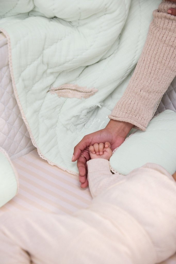 Plume Cot Bedding Set - Baby Jalebi