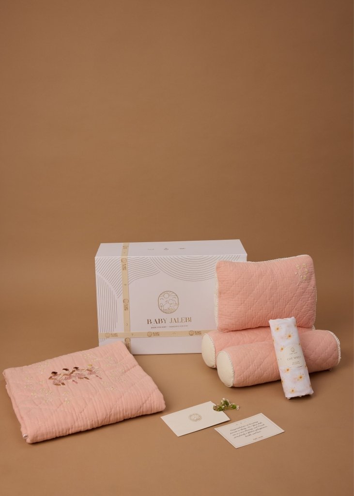 Arabesque Cot Bedding Set - Baby Jalebi