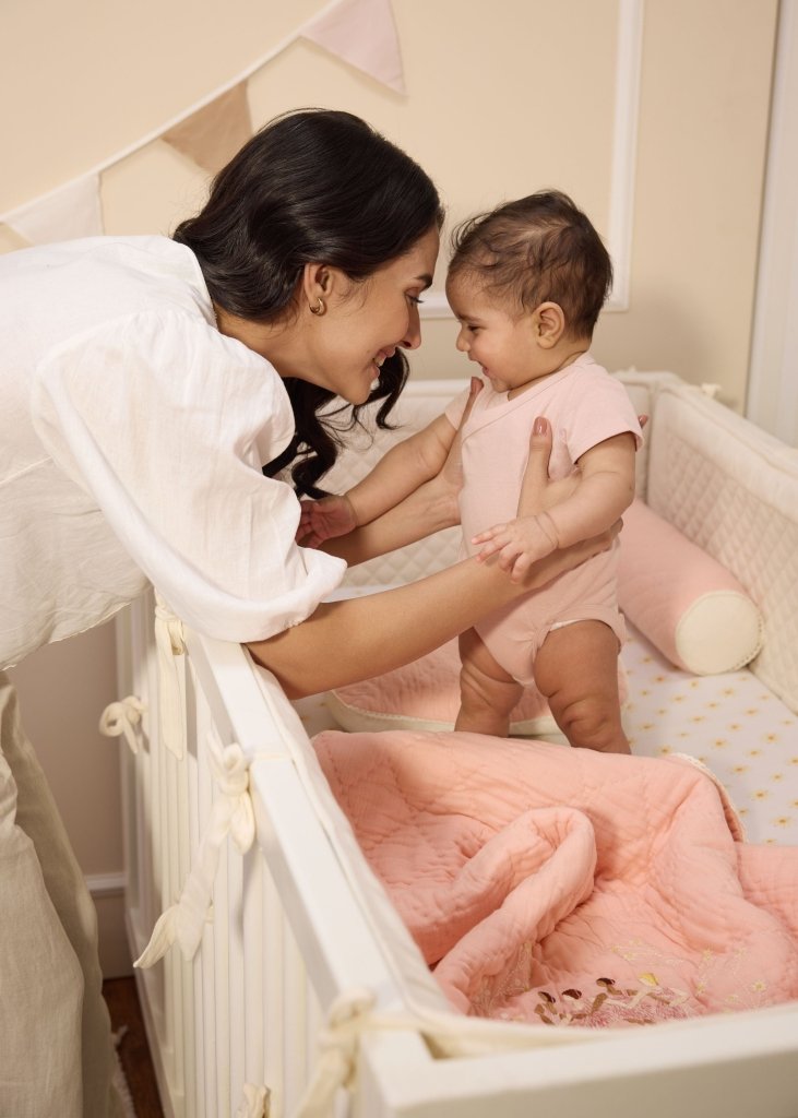 Arabesque Dreams Complete Cot Bedding Set with Bumper - Baby Jalebi