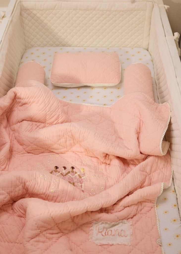 Arabesque Dreams Complete Cot Bedding Set with Bumper - Baby Jalebi