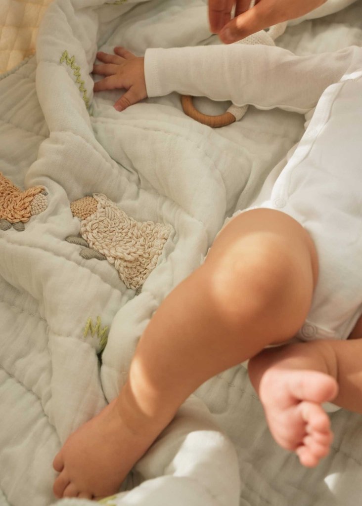 Counting Sheep Cot Bedding Set - Baby Jalebi