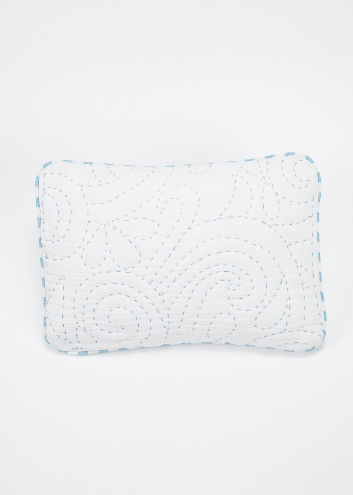 Heirloom Blue Cot Bedding Set - Baby Jalebi