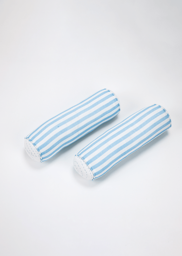 Heirloom Blue Cot Bedding Set - Baby Jalebi
