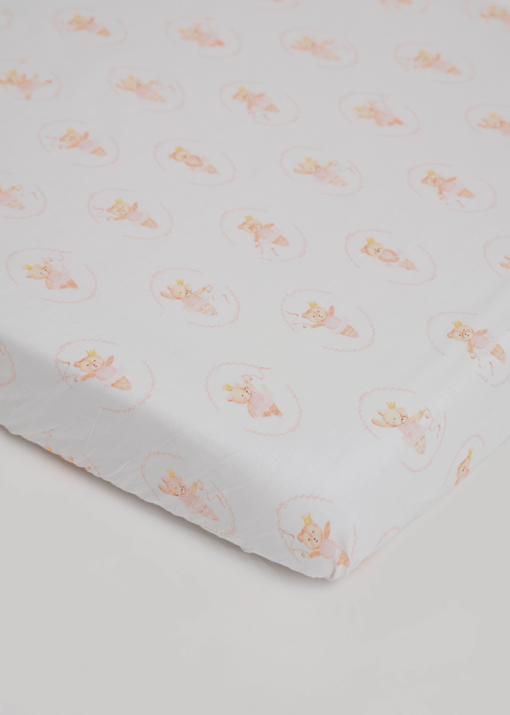 Prima Ballerina Bear Complete Cot Bedding Set with Bumper - Baby Jalebi