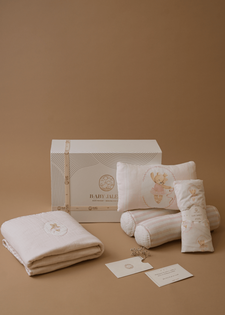 Prima Ballerina Bear Cot Bedding Set - Baby Jalebi