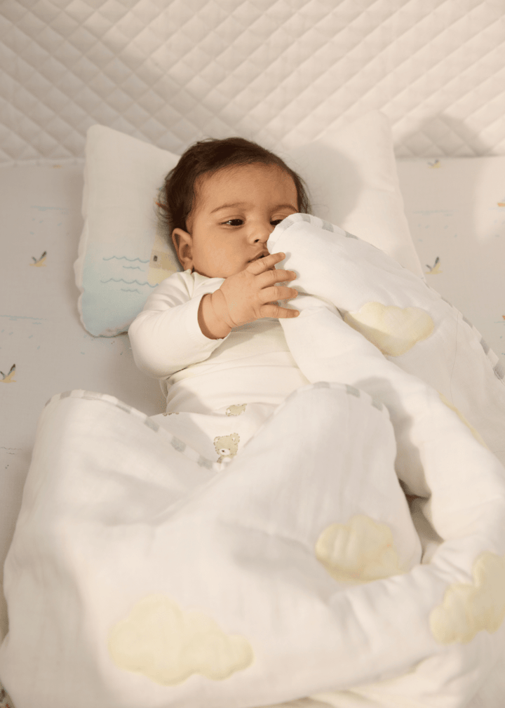 Riviera Complete Cot Bedding Set with Bumper - Baby Jalebi