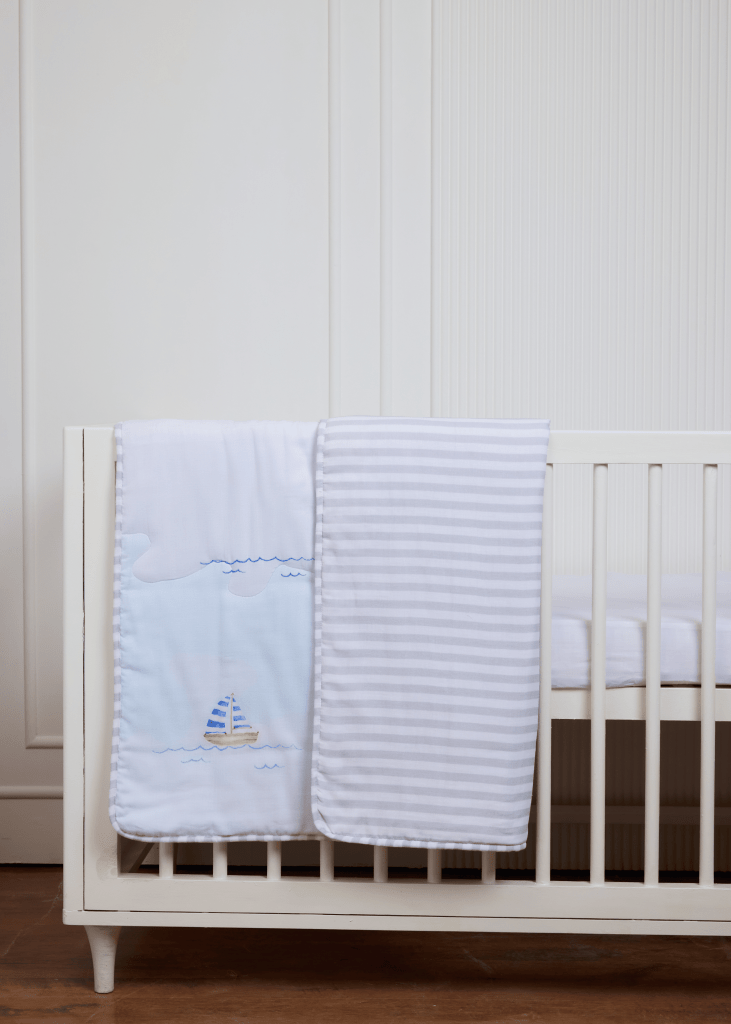 Riviera Complete Cot Bedding Set with Bumper - Baby Jalebi