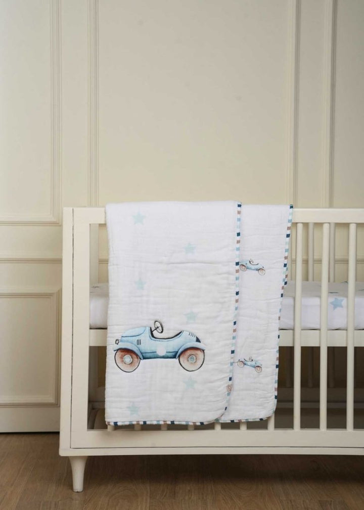 Roadster Cot Bedding Set - Baby Jalebi