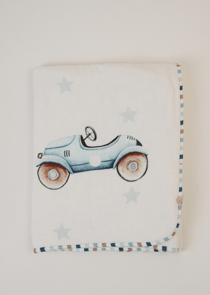Roadster Cot Bedding Set - Baby Jalebi