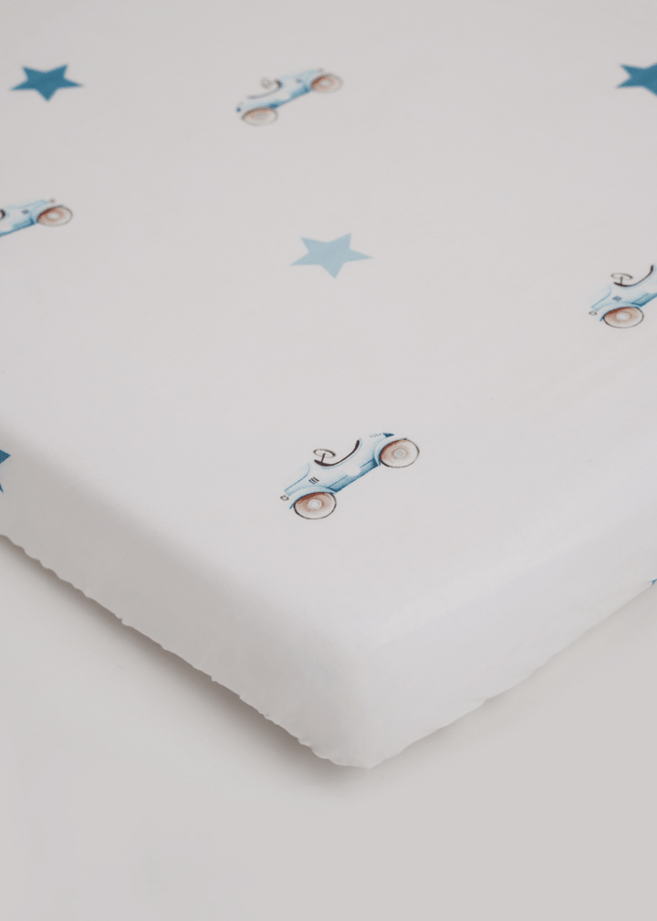 Roadster Cot Bedding Set - Baby Jalebi