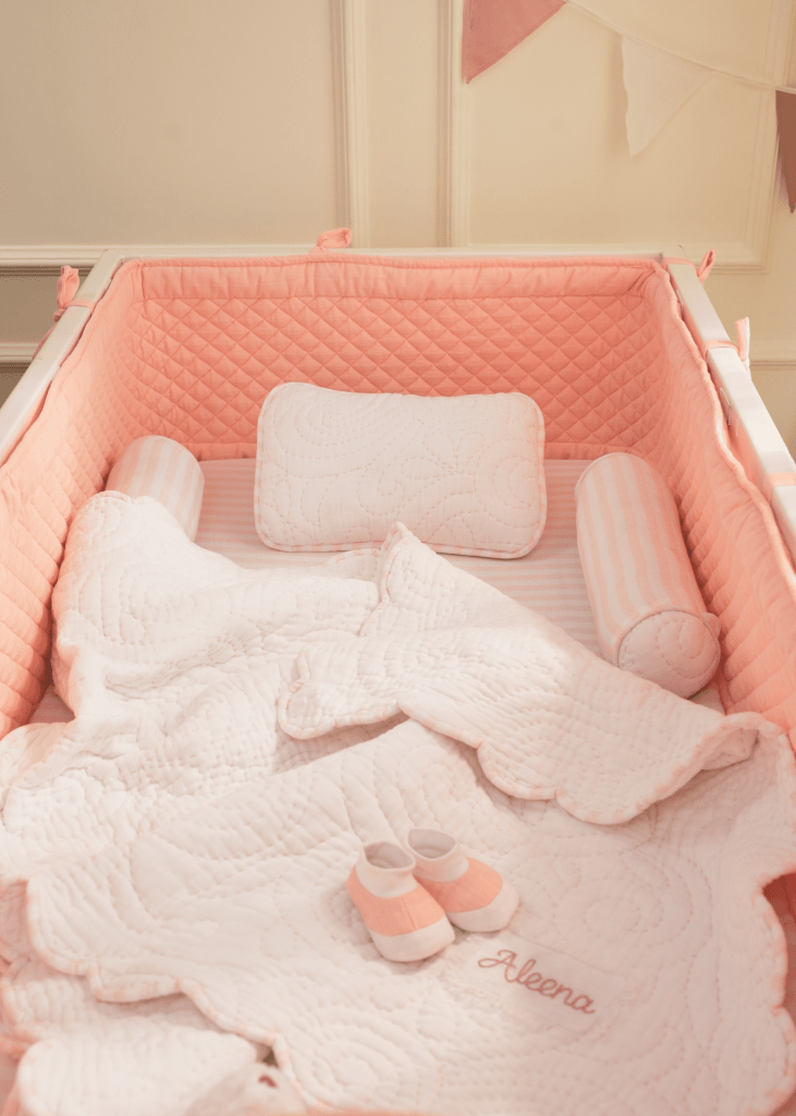 Samsara Complete Cot Bedding Set with Bumper - Baby Jalebi