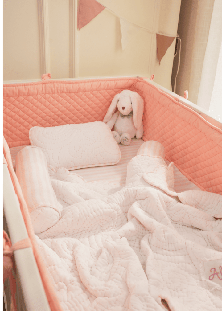 Samsara Complete Cot Bedding Set with Bumper - Baby Jalebi