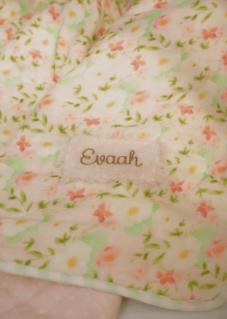Sayuri Complete Cot Bedding Set with Bumper - Baby Jalebi