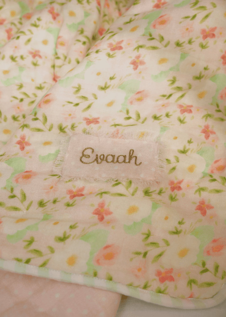 Sayuri Complete Cot Bedding Set with Bumper - Baby Jalebi