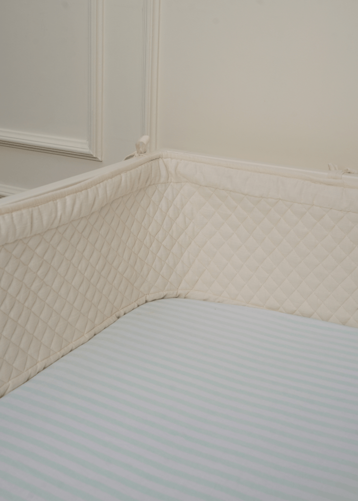 Sayuri Complete Cot Bedding Set with Bumper - Baby Jalebi