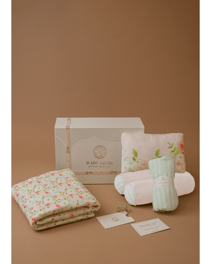 Sayuri Cot Bedding Set - Baby Jalebi