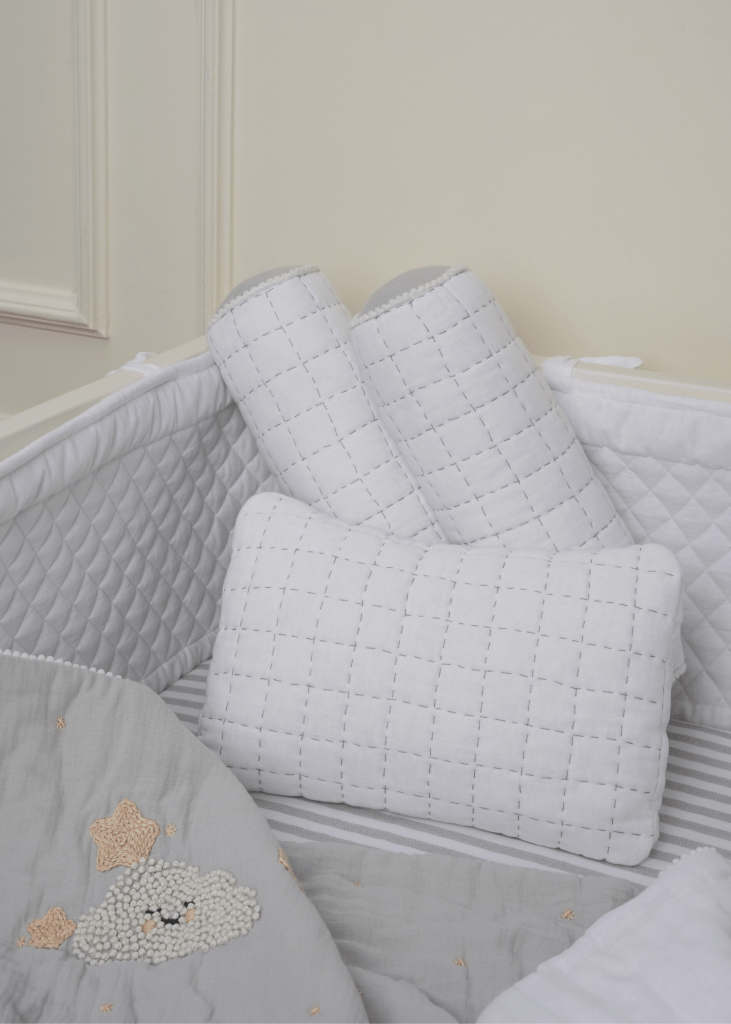Starry Night Baby Complete Cot Bedding Set with Bumper - Baby Jalebi