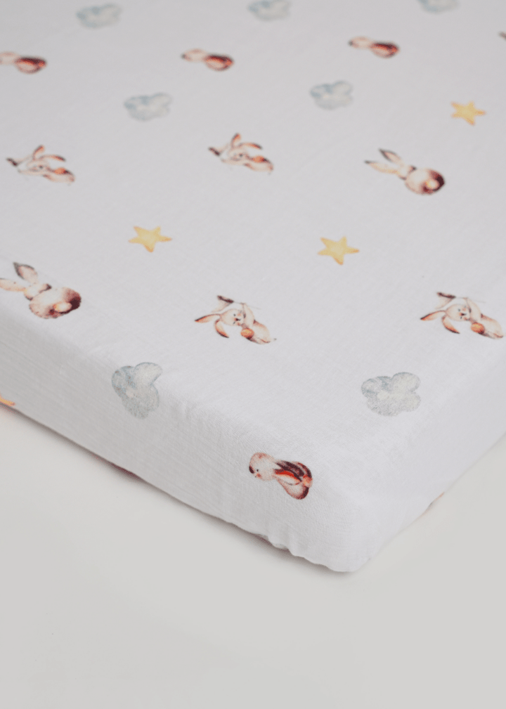 Up in the Clouds Cot Bedding Set - Baby Jalebi