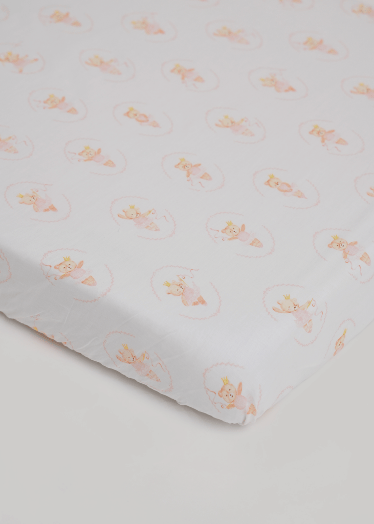 Prima Ballerina Cot Sheet - Baby Jalebi