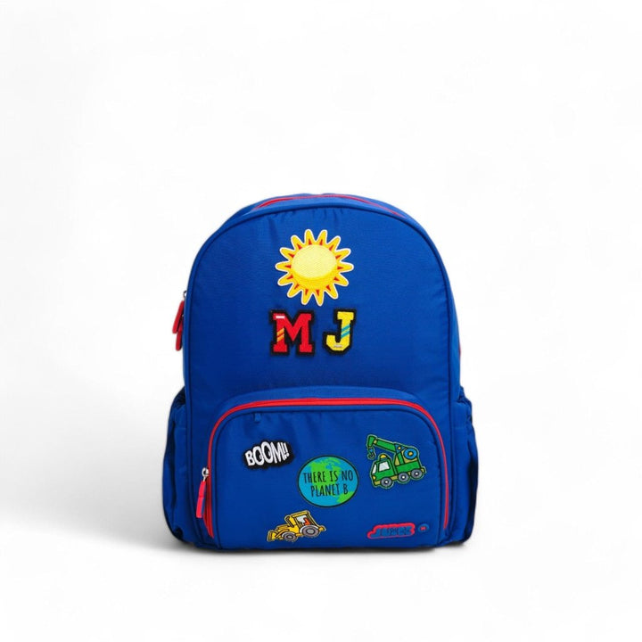 Moji Medium Backpack - Bomba Blue - Baby Jalebi