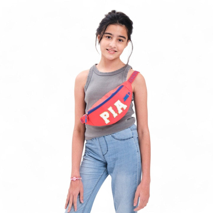 Moji Fanny Bag (Red) - Baby Jalebi
