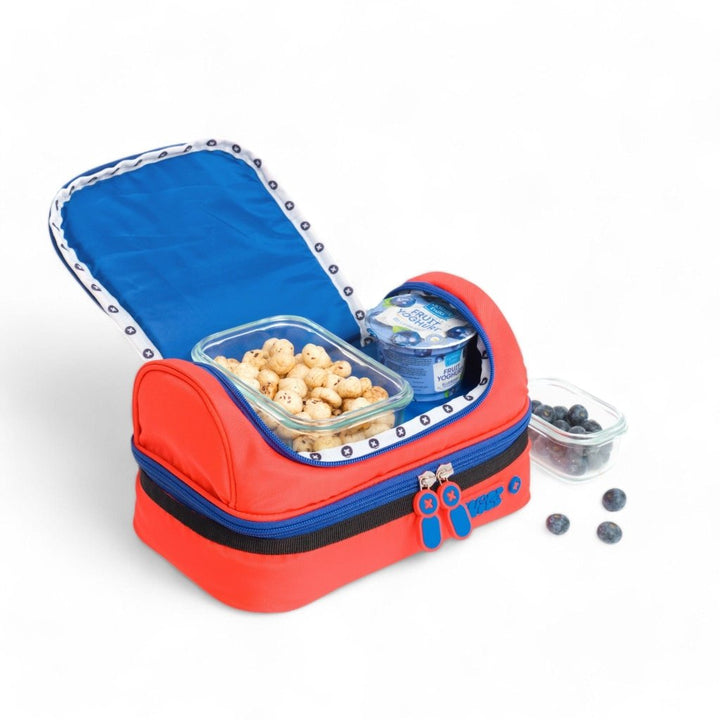 Moji Lunch Bag (Red) - Baby Jalebi