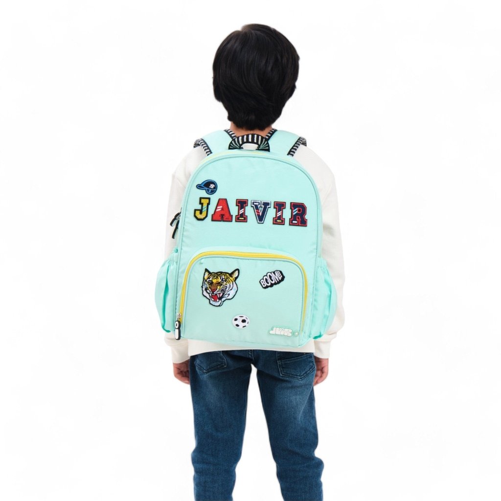 Moji Medium Backpack - Mint - Baby Jalebi