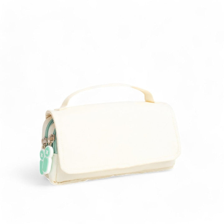 Moji Pencil Case - Cream - Baby Jalebi