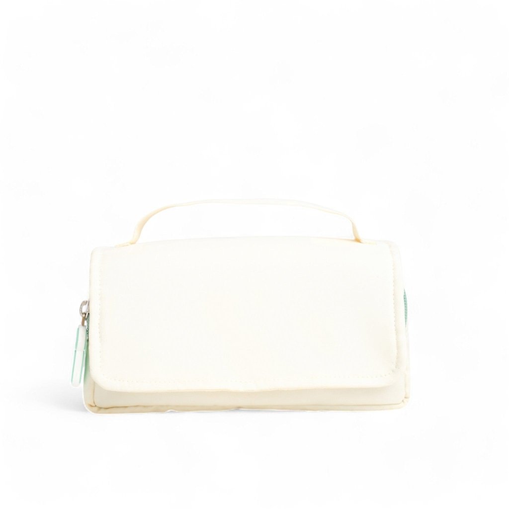 Moji Pencil Case - Cream - Baby Jalebi