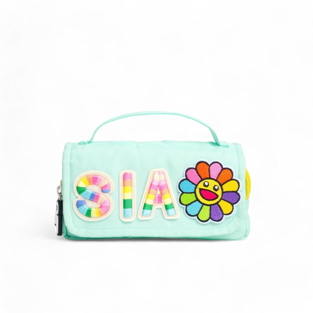 Moji Pencil Case (Mint) - Baby Jalebi