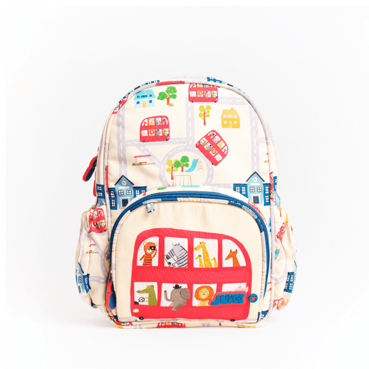 Wheel on the Bus Small backpack - Baby Jalebi