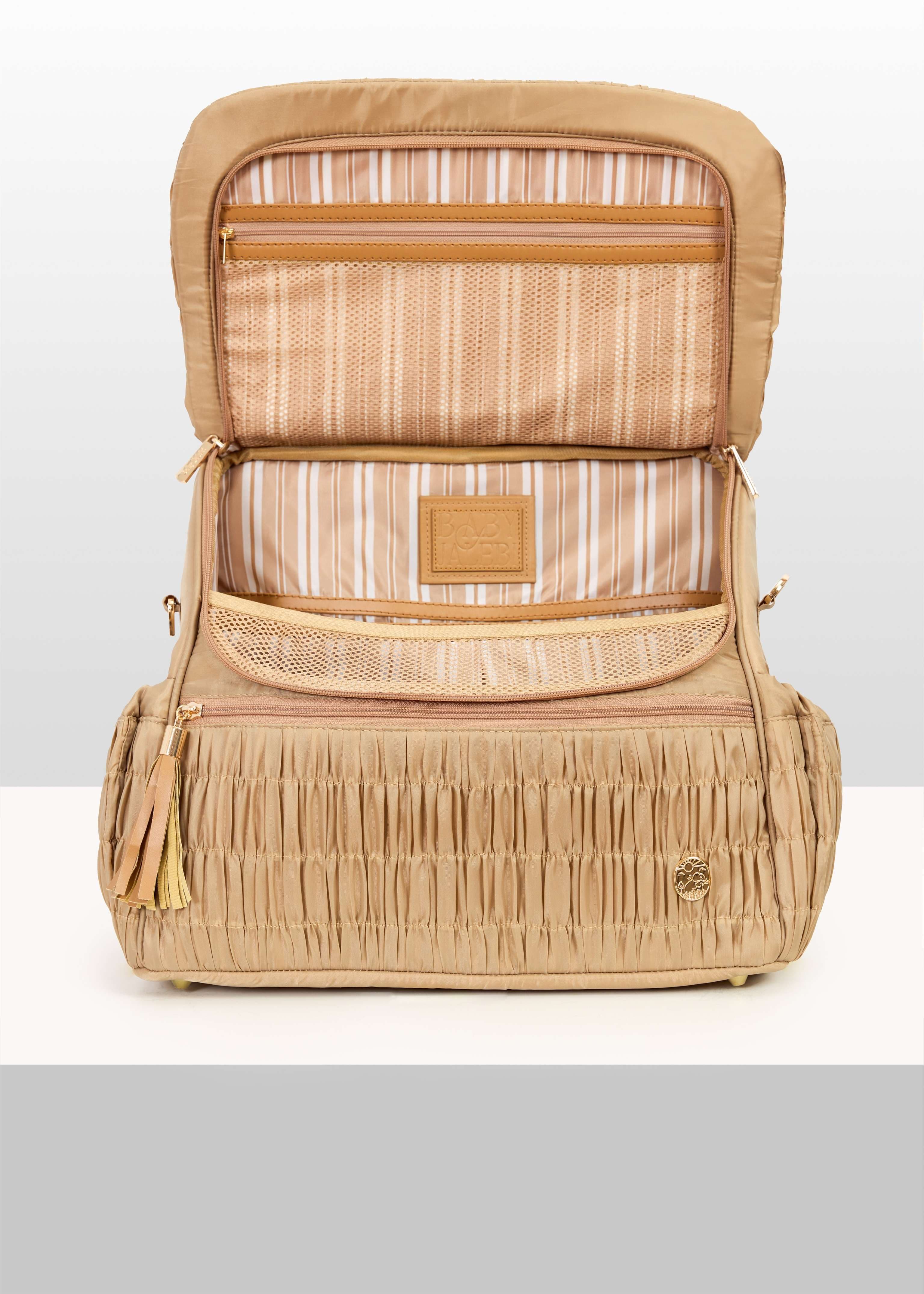 The Dune Diaper Bag - Camel Beige