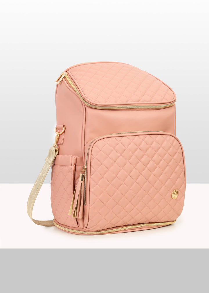 The Super Trooper Luxe Diaper Bag - Miami Pink