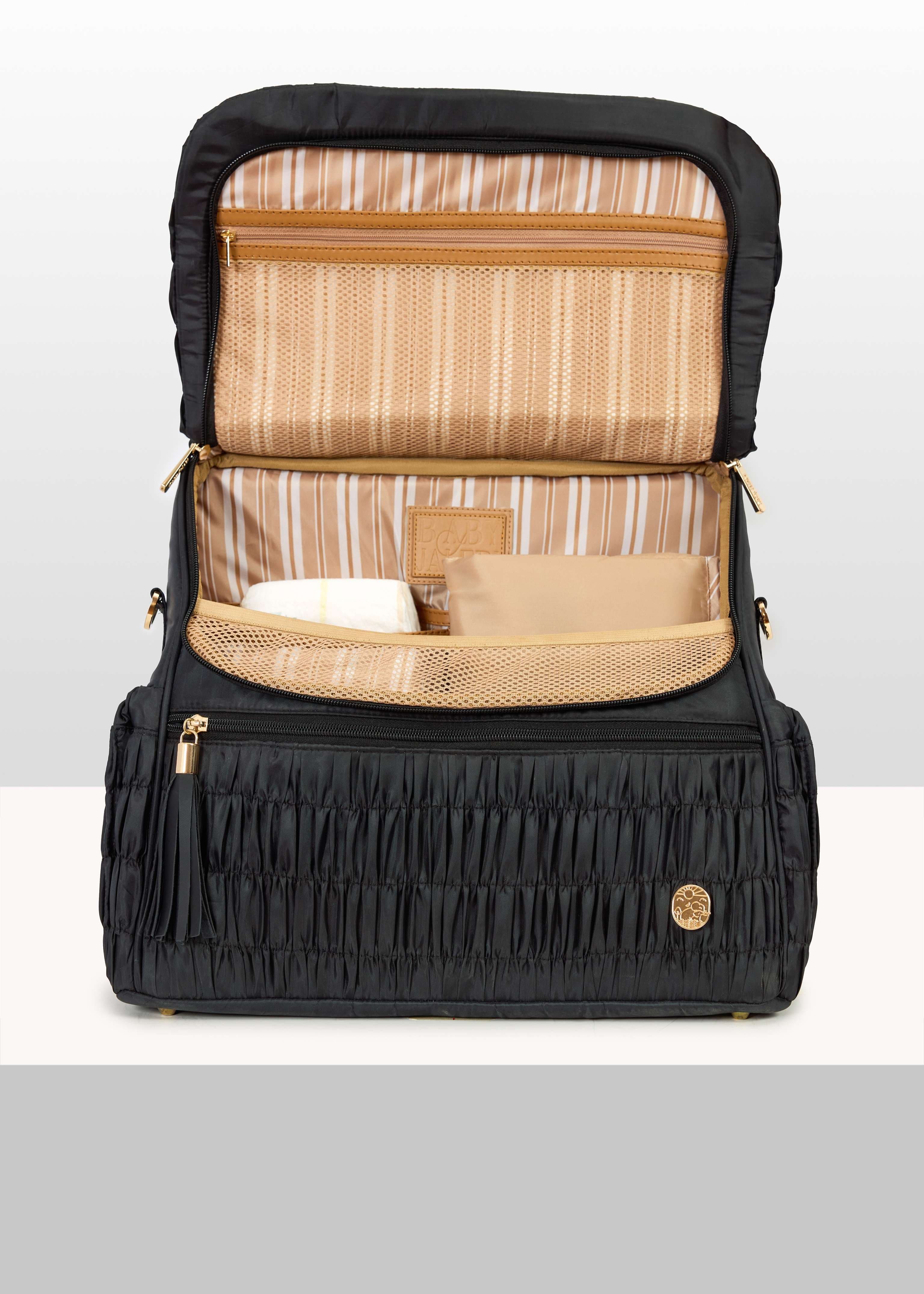 The Dune Diaper Bag - Black