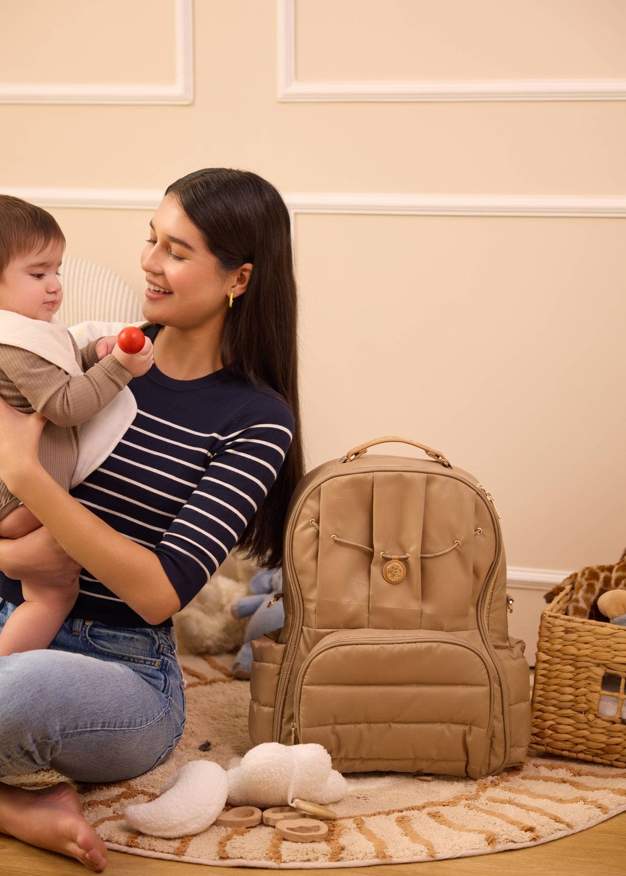 The Coast Diaper Bag - Beige