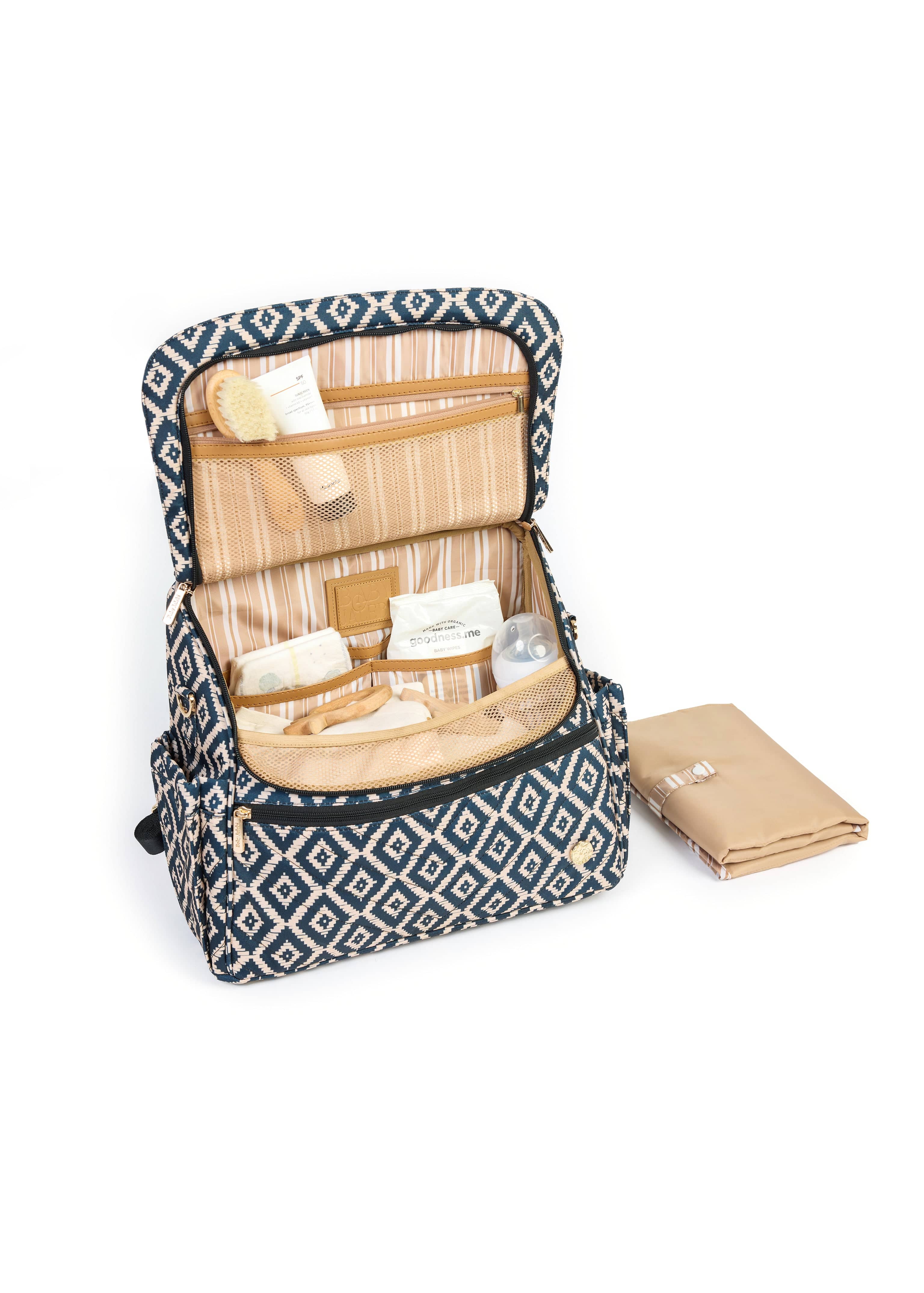 The Dune Diaper Bag - Ikat