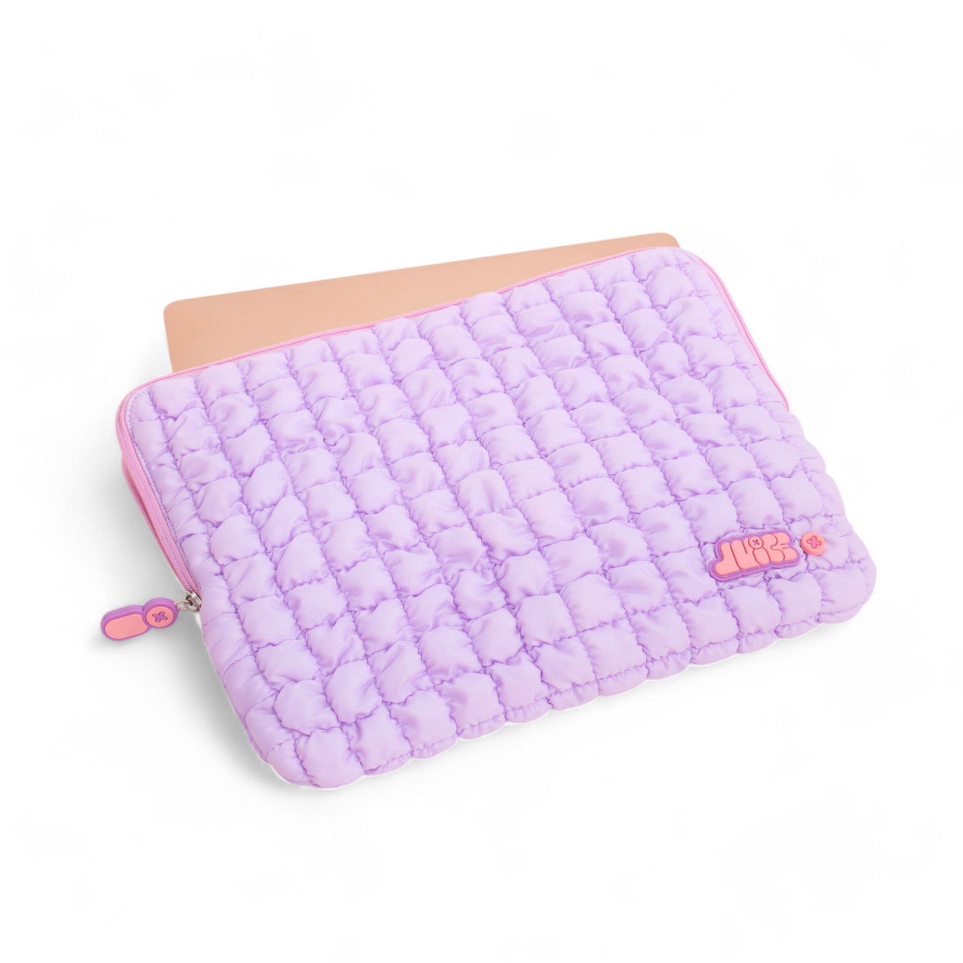 Boba Laptop Cover - Lilac Bloom