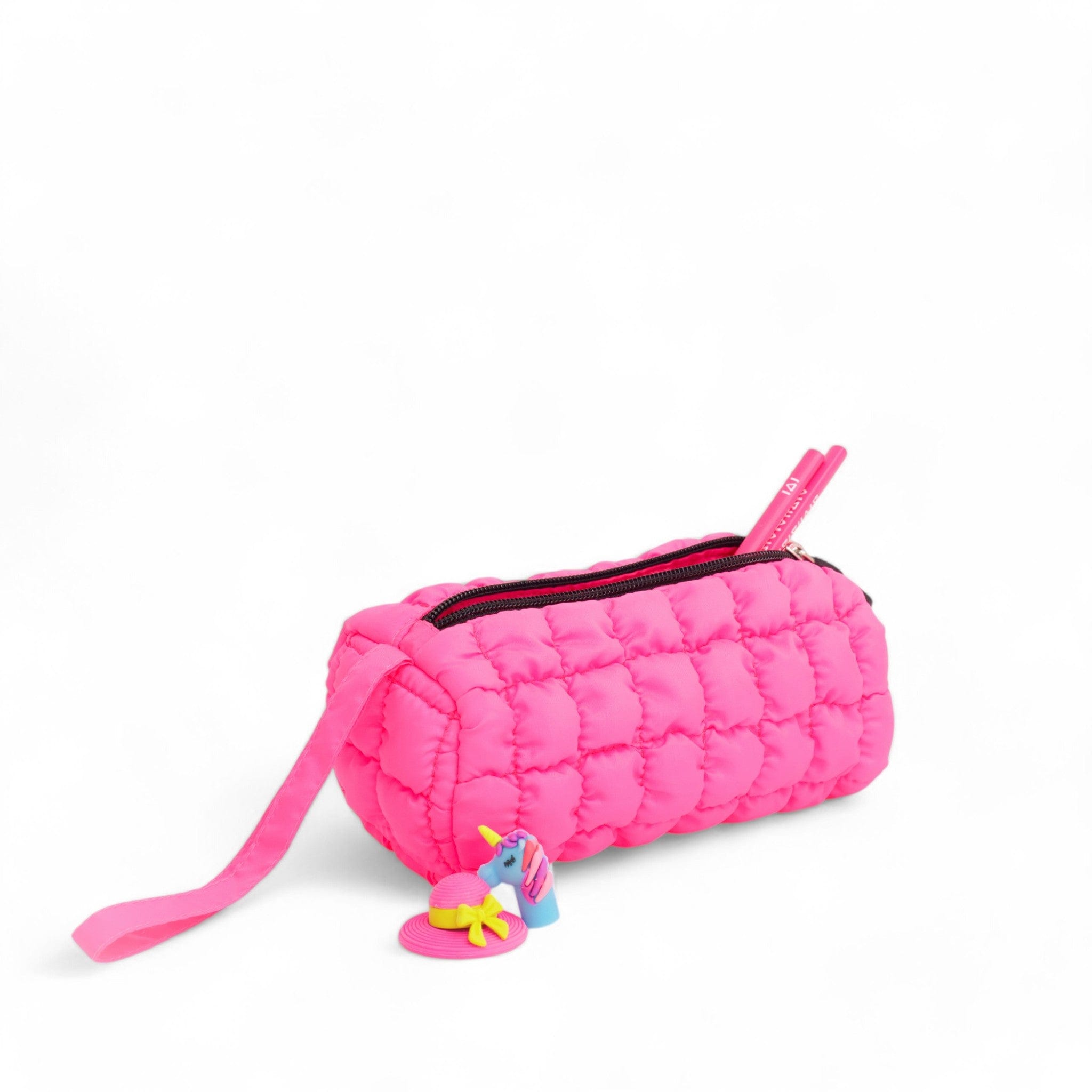 Boba Pencil Pouch - Pink Surge