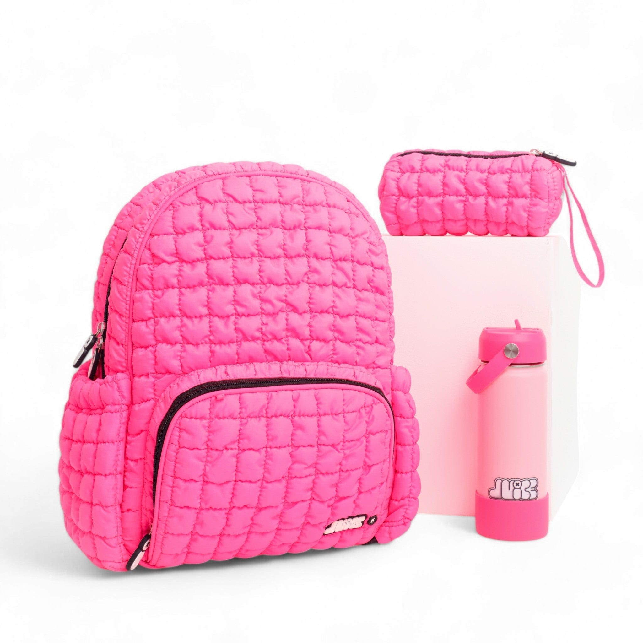 Boba Pencil Pouch - Pink Surge