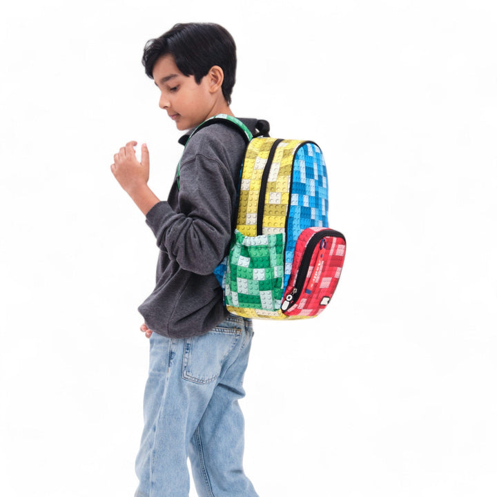 Blocks Medium Backpack