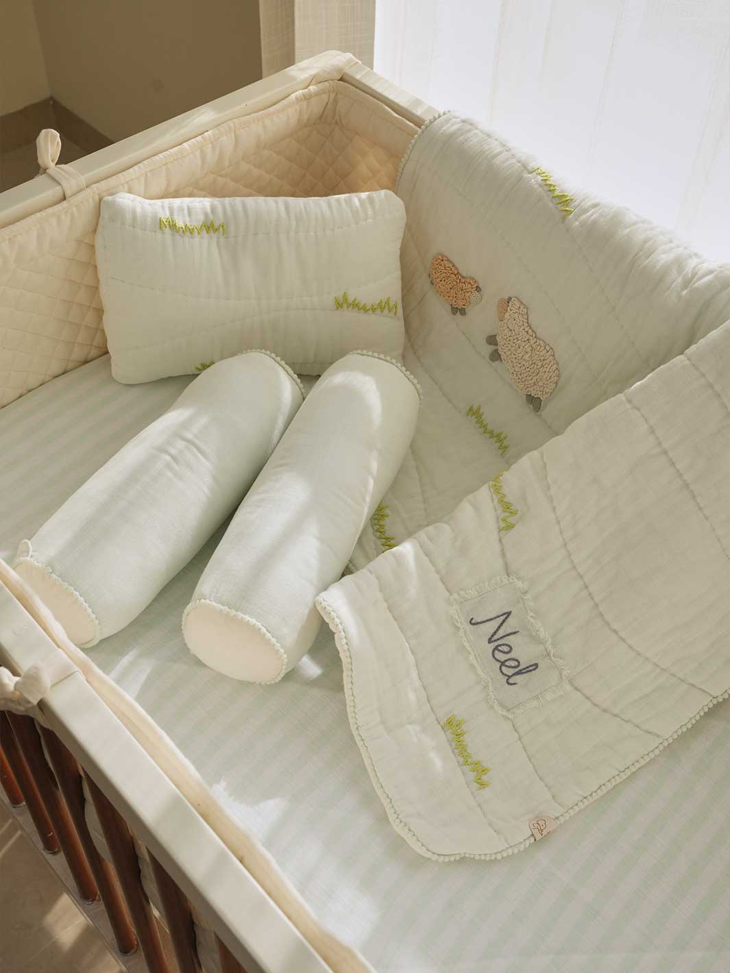 Complete baby bedding store sets