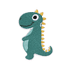 PATCHES ICONS GREEN DINO