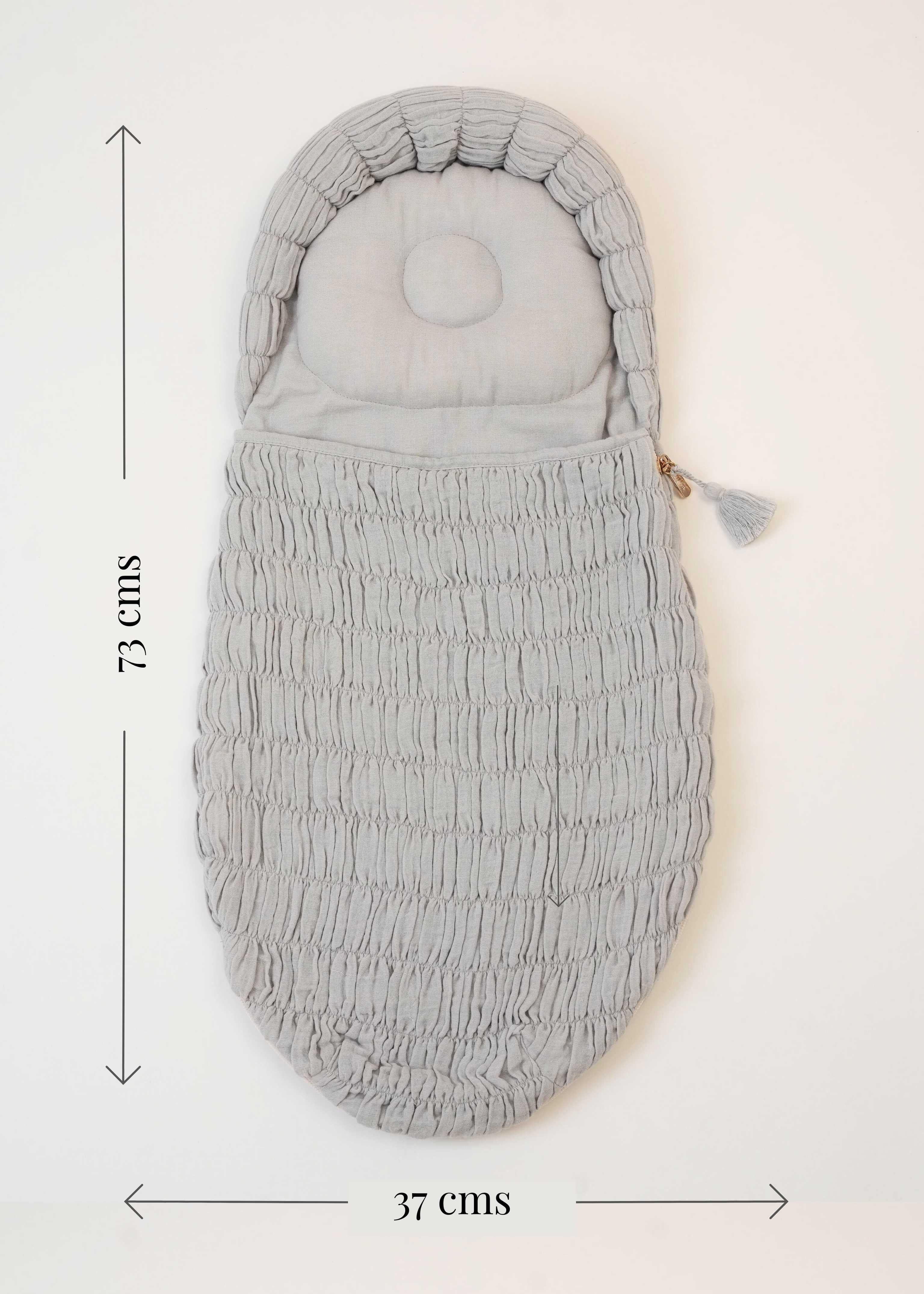 The Crescent Sleeping Bag Grey