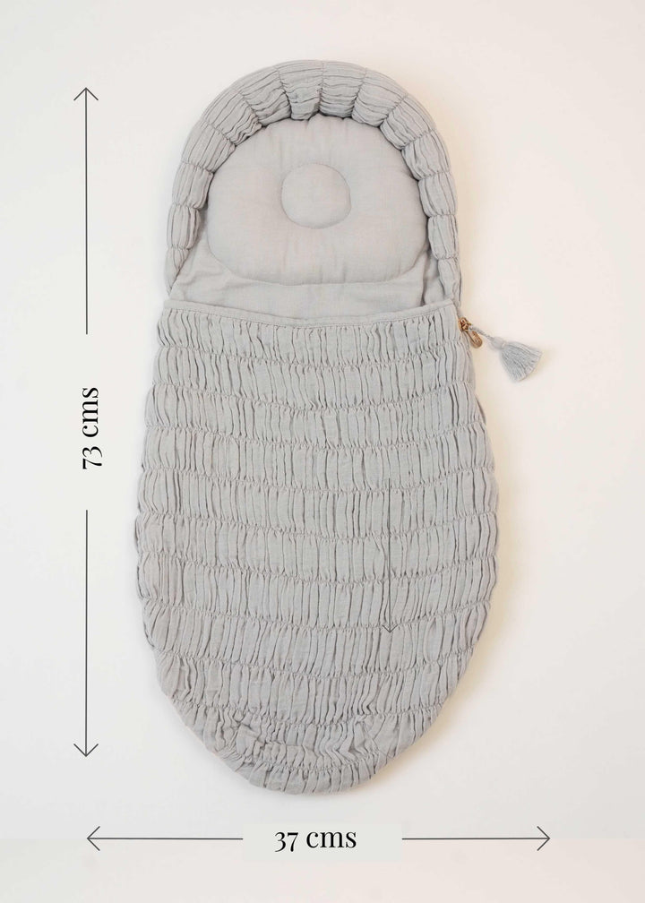 The Crescent Sleeping Bag Grey