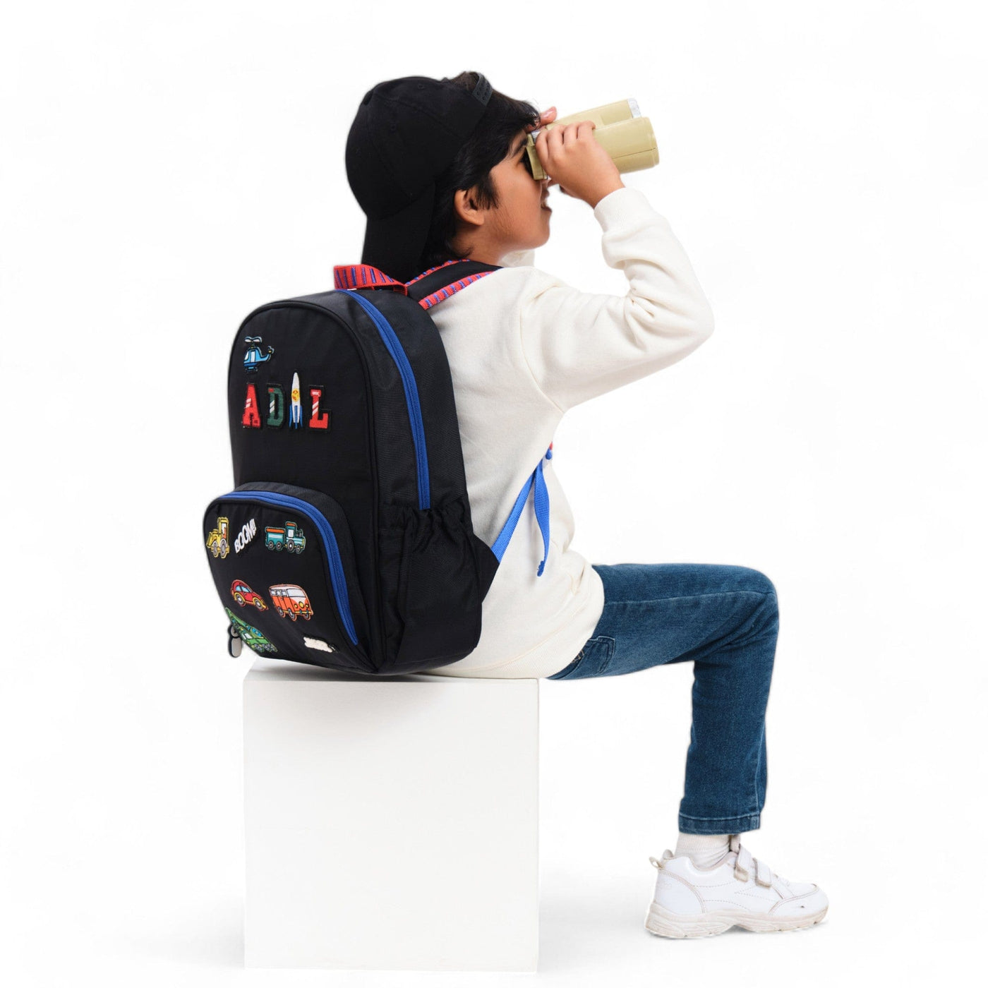 Moji Medium Backpack - Black