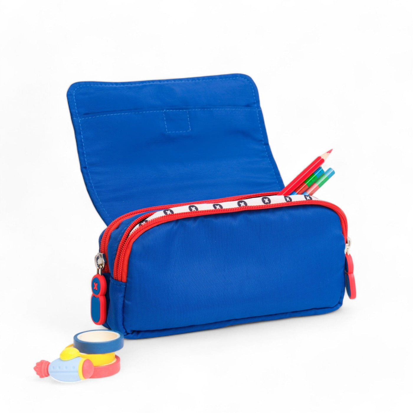 Moji Pencil Case (Blue)