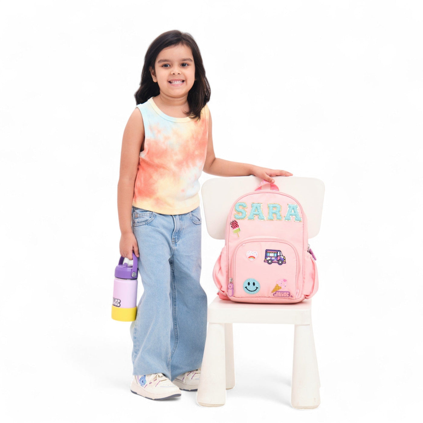 Moji Small Backpack - BubbleGum Pink