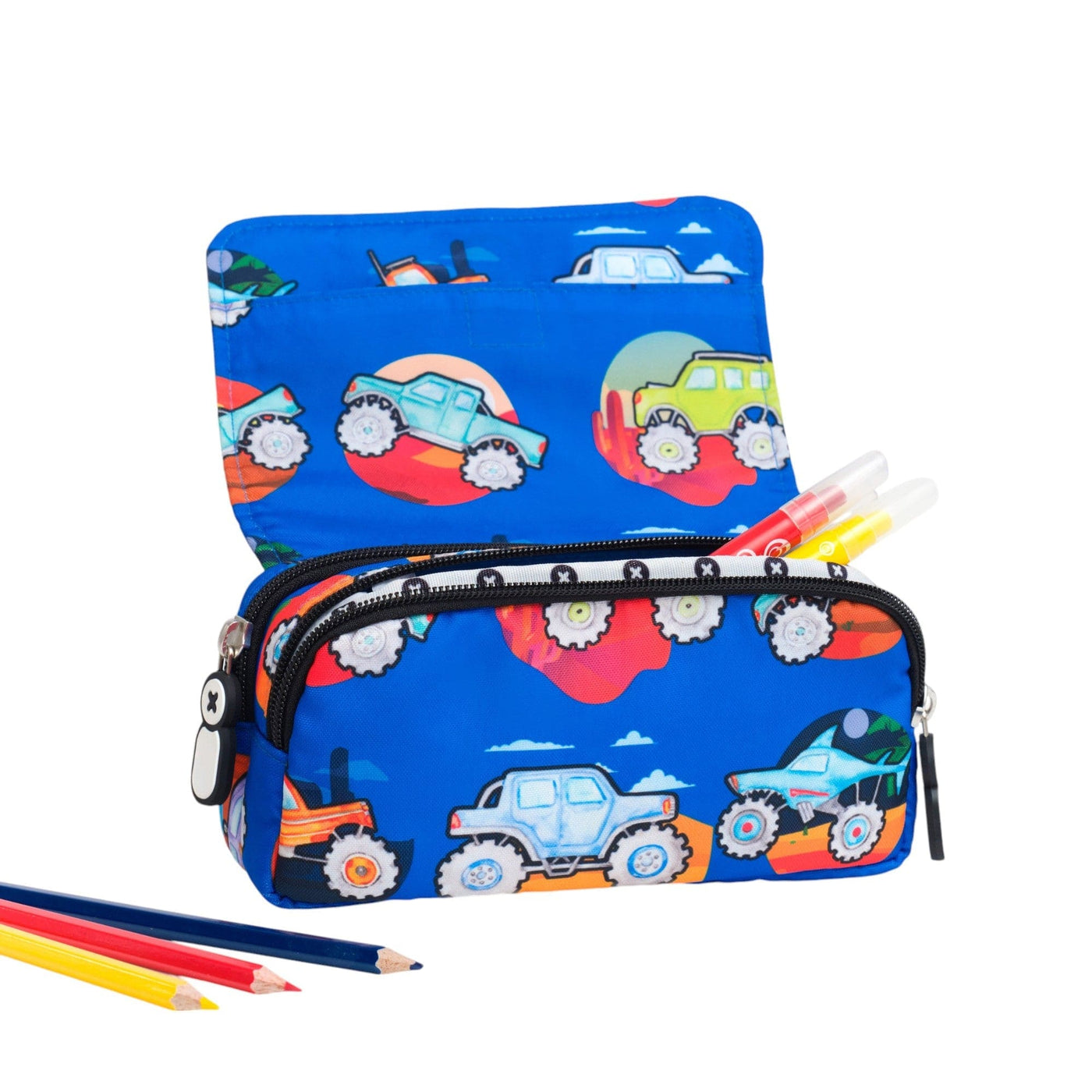 Monster Truck Pencil Case