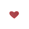 PATCHES ICONS RED HEART