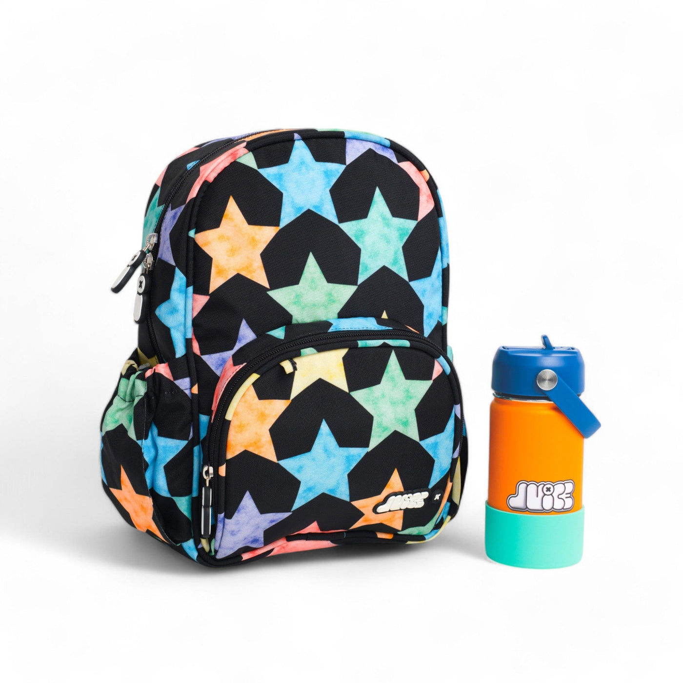 Stars Small Backpack + Bottle Set